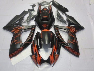 Orange Matt 2006-2007 Suzuki GSXR 600-750 Motorrad Verkleidungen