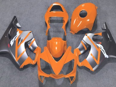 Orange & Matt Silber 2001-2003 Honda CBR600 F4i Motorrad Verkleidungen