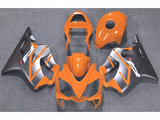 Orange & Matt Silber 2001-2003 Honda CBR600 F4i Motorrad Verkleidungen Orange & Matt Silber 2001-2003 Honda CBR600 F4i Motorrad Verkleidungen
