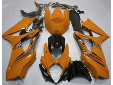 Orange OEM Stil 2007-2008 Suzuki GSXR 1000 Motorrad Verkleidungen