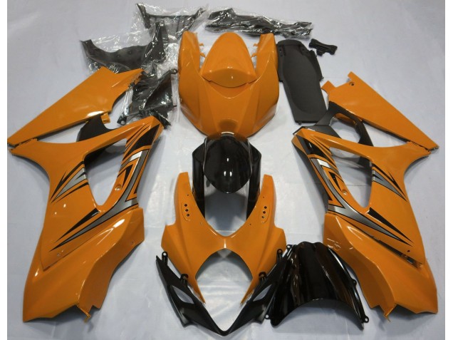 Orange OEM Stil 2007-2008 Suzuki GSXR 1000 Motorrad Verkleidungen Orange OEM Stil 2007-2008 Suzuki GSXR 1000 Motorrad Verkleidungen