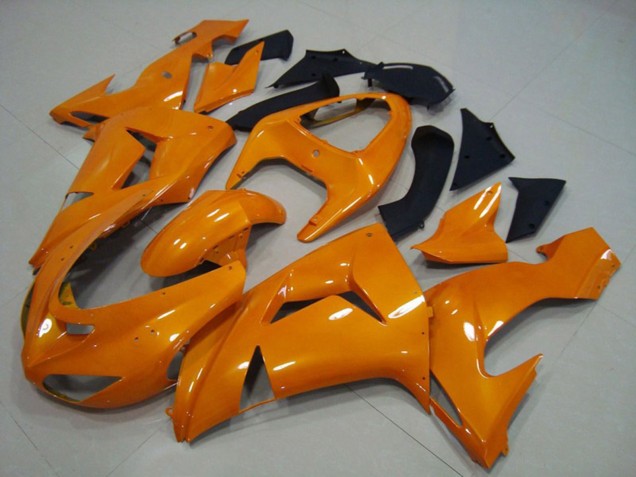 Orange Uni 2006-2007 Kawasaki ZX10R Motorrad Verkleidungen Orange Uni 2006-2007 Kawasaki ZX10R Motorrad Verkleidungen