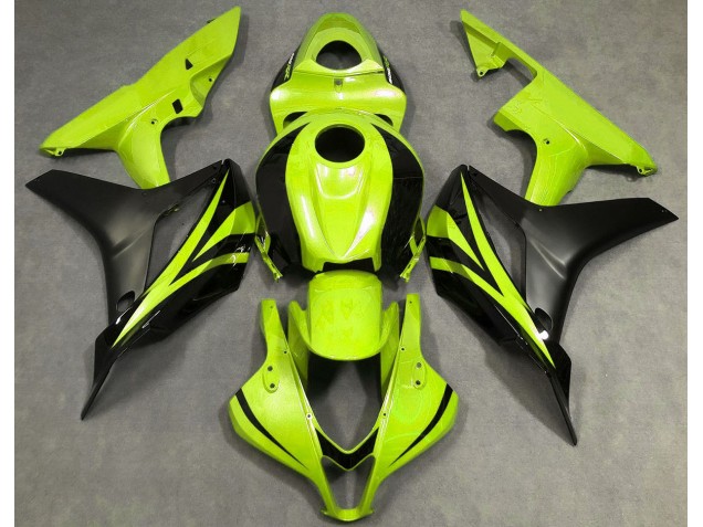 Perlengrün OEM Stil 2007-2008 Honda CBR600RR Motorrad Verkleidungen Perlengrün OEM Stil 2007-2008 Honda CBR600RR Motorrad Verkleidungen