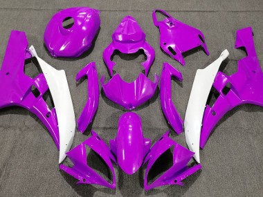 Perllila 2006-2007 Yamaha R6 Motorrad Verkleidungen
