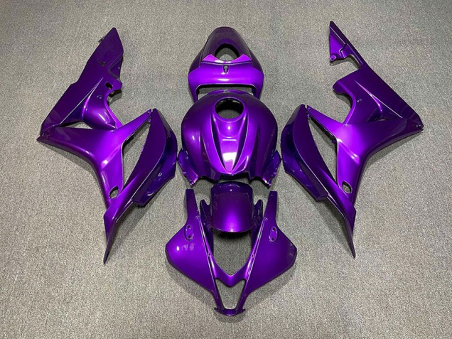 Perlviolett Schlicht 2007-2008 Honda CBR600RR Motorrad Verkleidungen Perlviolett Schlicht 2007-2008 Honda CBR600RR Motorrad Verkleidungen