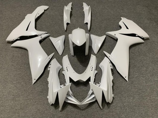 Perlweiss 2011-2024 Suzuki GSXR 600-750 Motorrad Verkleidungen Perlweiss 2011-2024 Suzuki GSXR 600-750 Motorrad Verkleidungen