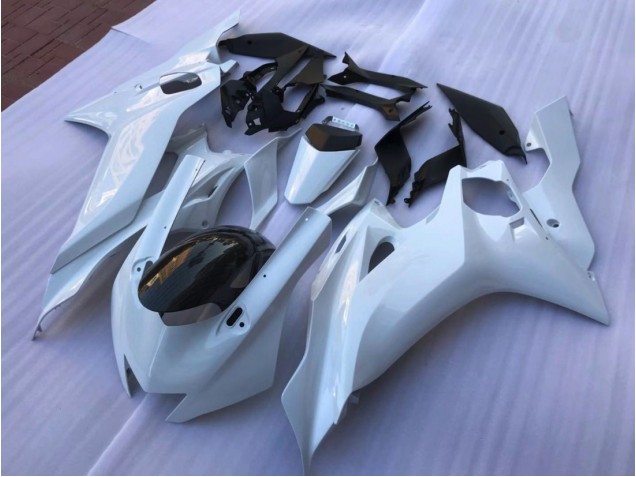 Perlweiss 2017-2021 Yamaha R6 Motorrad Verkleidungen Perlweiss 2017-2021 Yamaha R6 Motorrad Verkleidungen