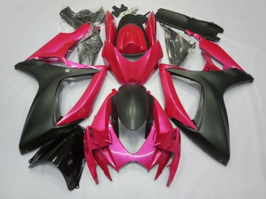 Pink & Matt 2006-2007 Suzuki GSXR 600-750 Motorrad Verkleidungen