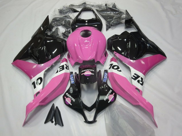 Pink Spezial Repsol 2009-2012 Honda CBR600RR Motorrad Verkleidungen Pink Spezial Repsol 2009-2012 Honda CBR600RR Motorrad Verkleidungen