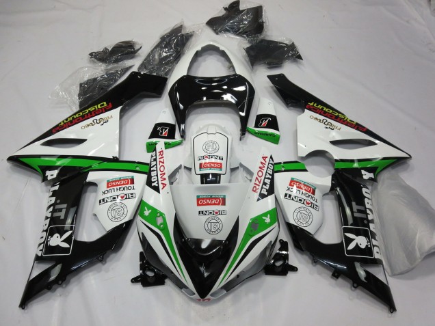 Playboy 2005-2006 Kawasaki ZX6R Motorrad Verkleidungen Playboy 2005-2006 Kawasaki ZX6R Motorrad Verkleidungen
