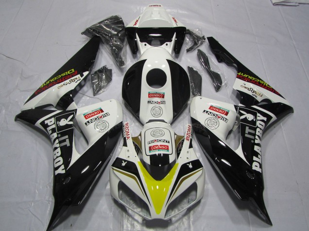 Playboy Stil 2 2006-2007 Honda CBR1000RR Motorrad Verkleidungen Playboy Stil 2 2006-2007 Honda CBR1000RR Motorrad Verkleidungen