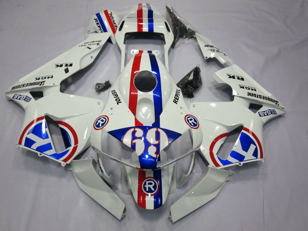Repsol 69 2003-2004 Honda CBR600RR Motorrad Verkleidungen Repsol 69 2003-2004 Honda CBR600RR Motorrad Verkleidungen