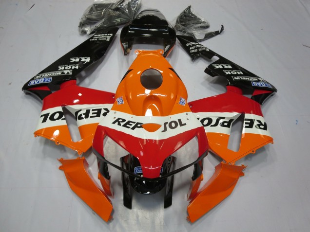 Repsol Design 2005-2006 Honda CBR600RR Motorrad Verkleidungen Repsol Design 2005-2006 Honda CBR600RR Motorrad Verkleidungen