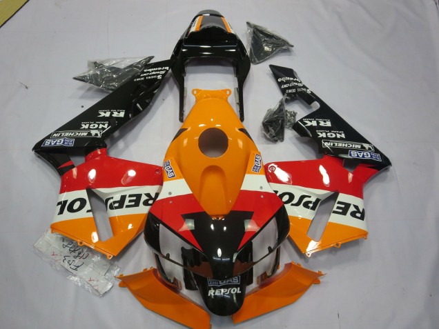Repsol Klassischer Stil 2003-2004 Honda CBR600RR Motorrad Verkleidungen Repsol Klassischer Stil 2003-2004 Honda CBR600RR Motorrad Verkleidungen