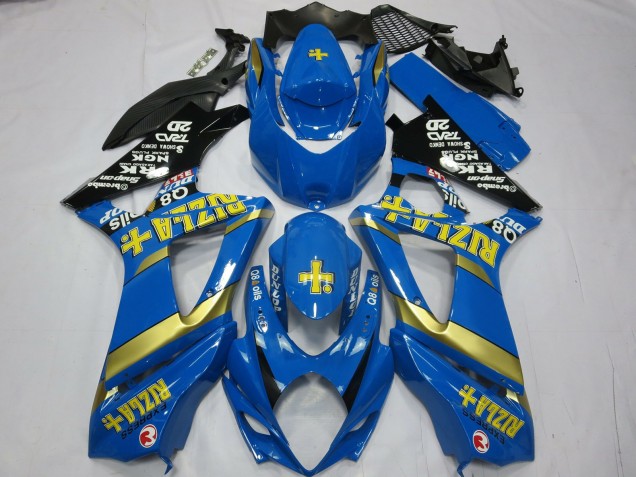 Rizla 2007-2008 Suzuki GSXR 1000 Motorrad Verkleidungen Rizla 2007-2008 Suzuki GSXR 1000 Motorrad Verkleidungen