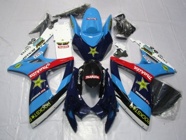 Rockstar 2006-2007 Suzuki GSXR 600-750 Motorrad Verkleidungen