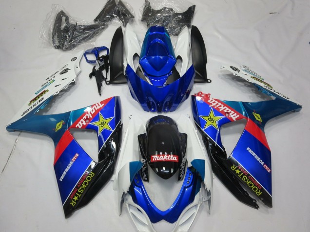 Rockstar 2009-2016 Suzuki GSXR 1000 Motorrad Verkleidungen Rockstar 2009-2016 Suzuki GSXR 1000 Motorrad Verkleidungen