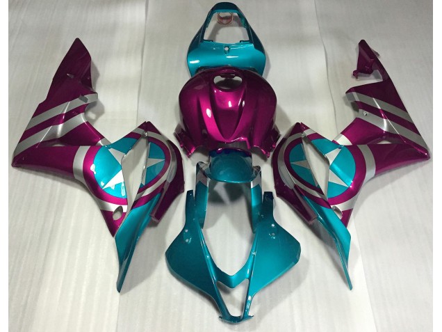 Rosa Captain America 2007-2008 Honda CBR600RR Motorrad Verkleidungen Rosa Captain America 2007-2008 Honda CBR600RR Motorrad Verkleidungen