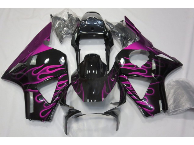 Rosa Flamme 2002-2003 Honda CBR954RR Motorrad Verkleidungen Rosa Flamme 2002-2003 Honda CBR954RR Motorrad Verkleidungen