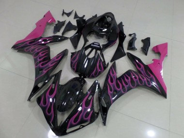 Rosa Flamme 2004-2006 Yamaha R1 Motorrad Verkleidungen