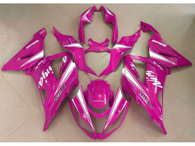 Rosa Ninja 2013-2018 Kawasaki ZX6R Motorrad Verkleidungen Rosa Ninja 2013-2018 Kawasaki ZX6R Motorrad Verkleidungen