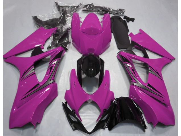 Rosa OEM Stil 2007-2008 Suzuki GSXR 1000 Motorrad Verkleidungen Rosa OEM Stil 2007-2008 Suzuki GSXR 1000 Motorrad Verkleidungen