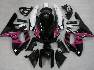 Rosa Schwarz & Weiß 1998-2007 Yamaha YZF600 Motorrad Verkleidungen