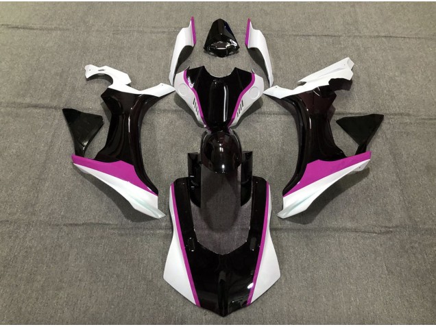 Rosa Schwarz & Weiß 2015-2019 Yamaha R1 Motorrad Verkleidungen Rosa Schwarz & Weiß 2015-2019 Yamaha R1 Motorrad Verkleidungen