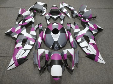 Rosa Tarnung Einfarbig 2008-2016 Yamaha R6 Motorrad Verkleidungen