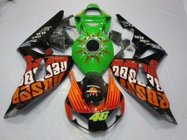 Rossi Limette 2006-2007 Honda CBR1000RR Motorrad Verkleidungen