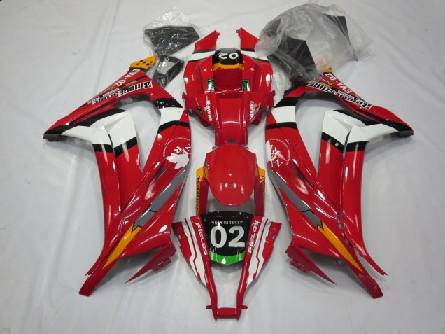 Rot 02 2011-2015 Kawasaki ZX10R Motorrad Verkleidungen Rot 02 2011-2015 Kawasaki ZX10R Motorrad Verkleidungen