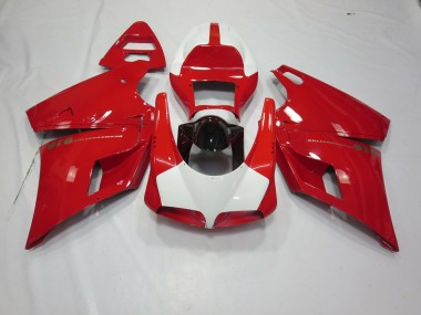 Rot & Weiß 1993-2005 Ducati 996 748 916 998 Motorrad Verkleidungen