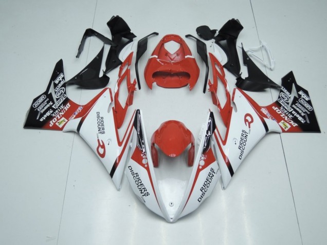 Rot & Weiß 2013-2016 Triumph Daytona 675 Motorrad Verkleidungen Rot & Weiß 2013-2016 Triumph Daytona 675 Motorrad Verkleidungen