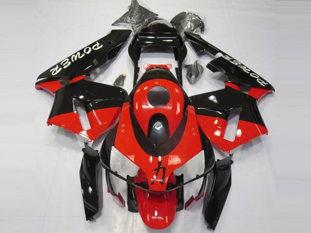 Rot Black Power 2003-2004 Honda CBR600RR Motorrad Verkleidungen Rot Black Power 2003-2004 Honda CBR600RR Motorrad Verkleidungen