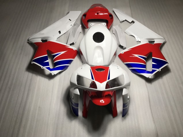Rot / Weiß / Blau 2005-2006 Honda CBR600RR Motorrad Verkleidungen Rot / Weiß / Blau 2005-2006 Honda CBR600RR Motorrad Verkleidungen