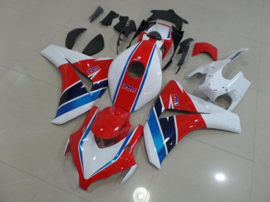 Rot Blau & Weiß 2008-2011 Honda CBR1000RR Motorrad Verkleidungen
