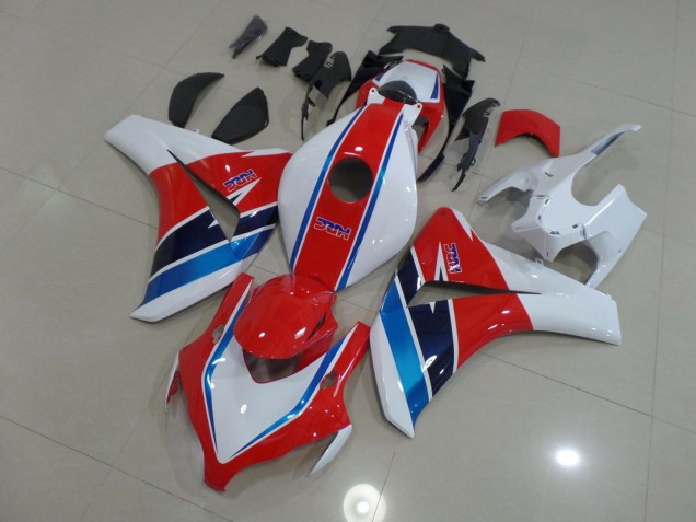 Rot Blau & Weiß 2008-2011 Honda CBR1000RR Motorrad Verkleidungen Rot Blau & Weiß 2008-2011 Honda CBR1000RR Motorrad Verkleidungen