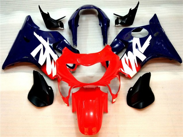 Rot & Blau Glänzend 1999-2000 Honda CBR600 F4 Motorrad Verkleidungen