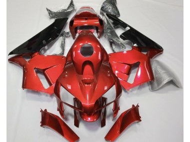 Rot Cbr-Stil 2005-2006 Honda CBR600RR Motorrad Verkleidungen