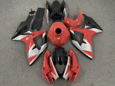Rot Design 2006-2007 Suzuki GSXR 600-750 Motorrad Verkleidungen