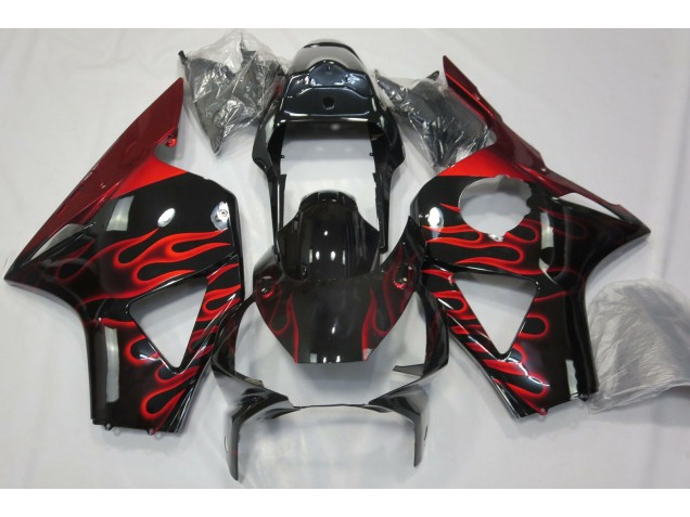 Rot Flamme 2002-2003 Honda CBR954RR Motorrad Verkleidungen Rot Flamme 2002-2003 Honda CBR954RR Motorrad Verkleidungen