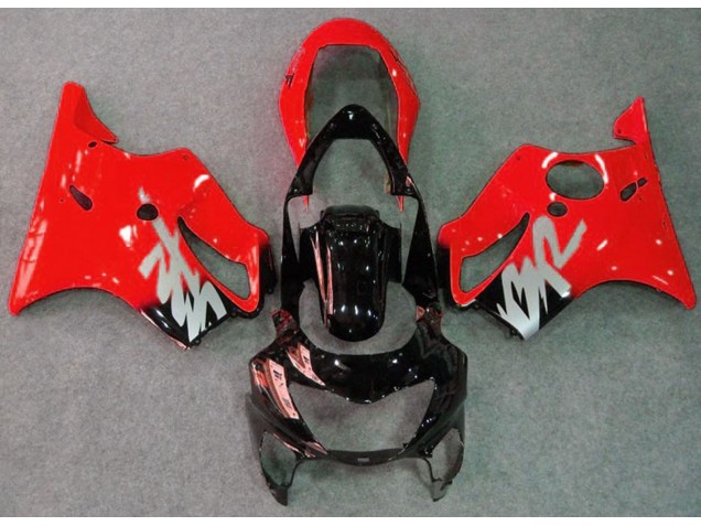 Rot Glänzend 1999-2000 Honda CBR600 F4 Motorrad Verkleidungen