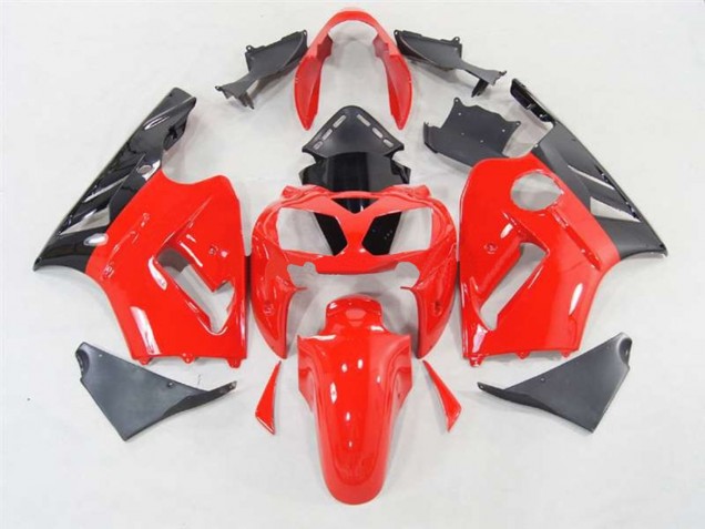 Rot Glänzend 2002-2005 Kawasaki ZX12R Motorrad Verkleidungen Rot Glänzend 2002-2005 Kawasaki ZX12R Motorrad Verkleidungen