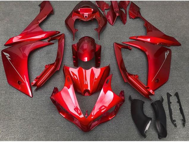 Rot Glänzend 2007-2008 Yamaha R1 Motorrad Verkleidungen Rot Glänzend 2007-2008 Yamaha R1 Motorrad Verkleidungen