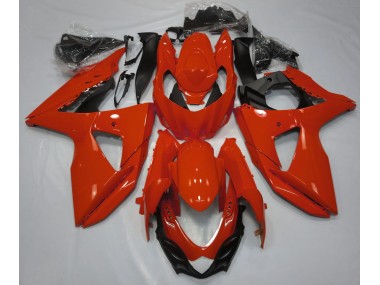 Rot Glänzend 2009-2016 Suzuki GSXR 1000 Motorrad Verkleidungen
