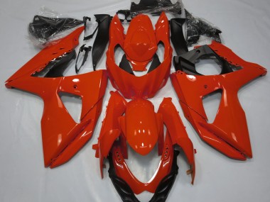 Rot Glänzend 2009-2016 Suzuki GSXR 1000 Motorrad Verkleidungen