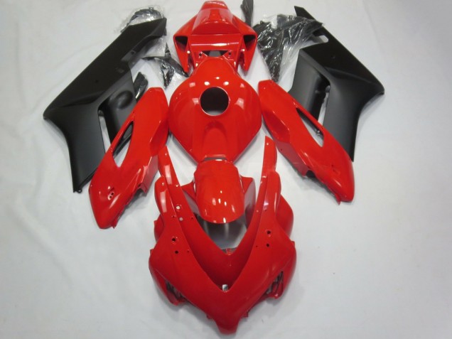 Rot Glänzend & Matt Schwarz 2004-2005 Honda CBR1000RR Motorrad Verkleidungen Rot Glänzend & Matt Schwarz 2004-2005 Honda CBR1000RR Motorrad Verkleidungen
