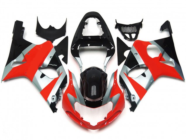 Rot Glänzend OEM-Stil-Kit 2000-2002 Suzuki GSXR 1000 Motorrad Verkleidungen Rot Glänzend OEM-Stil-Kit 2000-2002 Suzuki GSXR 1000 Motorrad Verkleidungen