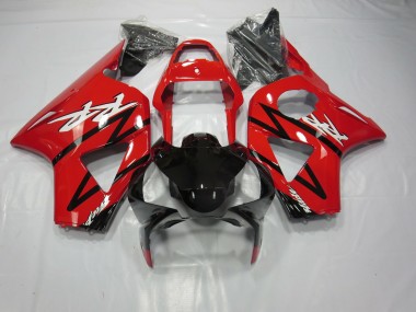 Rot Glänzend & Schwarz 2002-2003 Honda CBR954RR Motorrad Verkleidungen