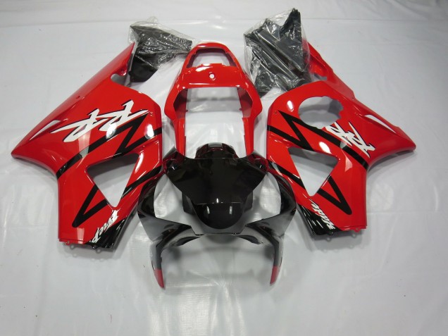 Rot Glänzend & Schwarz 2002-2003 Honda CBR954RR Motorrad Verkleidungen Rot Glänzend & Schwarz 2002-2003 Honda CBR954RR Motorrad Verkleidungen